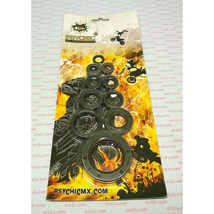 Oljetätningsset Cr250 Cr500 Psychic Mx-09201 Motor 10St 91201-951-003 91204-Kf0-003 91201-951-003 91201-Ka4-004-7K4-1204-7K4-005 71 91203 -Kk3-