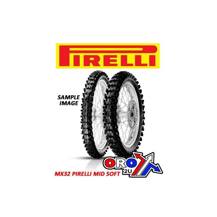 21-80/100 Mx32 Mid Soft Pirelli Tire 2588300 Scorpion Gamlt Nummer 1662500