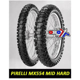 N.L.A Erbjudande Mx32 Mid Hard 62-251 21-90/100 Mx554 Mid Hard Pirelli Tire 2149100 Scorpion