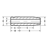 Ventilguide In/Ex Gs750-1150 Kibblewhite 60-1029 Suzuki Säljs Styck.