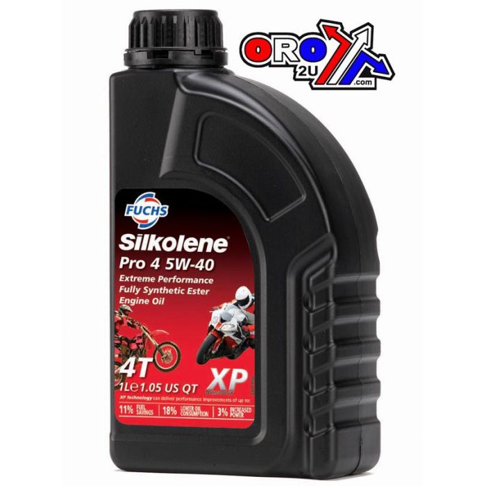 1Lt Pro-4 Xp 5/40Wt Silkolene Silkolene 601449956 602011756 Box = 10