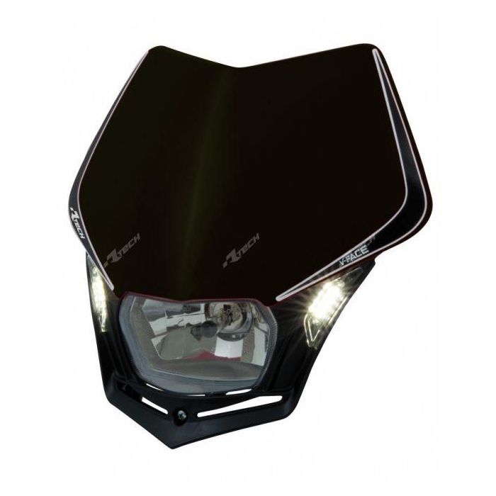 V-Face Led Språklampa Rtech R-Masknr00009 Svart/Svart