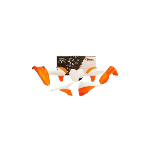 Plastkit/6 13-16 Ktm Sx/Sxf Oem 15 Orange / White Rtech R-Kitktm-Oem-592