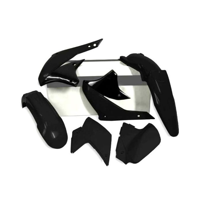 Plastkit 07-15 Klx450 Svart Rtech R-Kitklx-Nr0-407