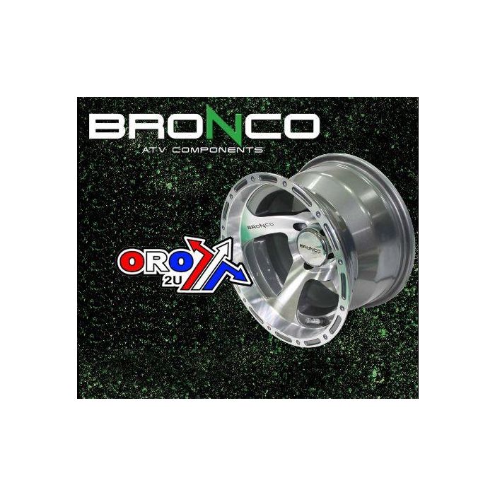 Fälg Alu Bronco 12X7 4/137 Ac-06205 4Lb+3