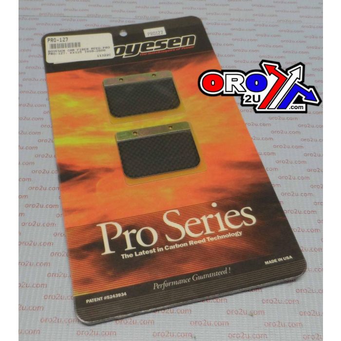 Pro-127 Boyesen Reed Carb Boyesen Pro Series Reeds - Pro Pr0127