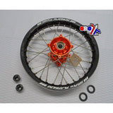 16X185 Hjul Ktm 85 Blk/Oe Svart Fälg Orange Hub Race Sp05706610199