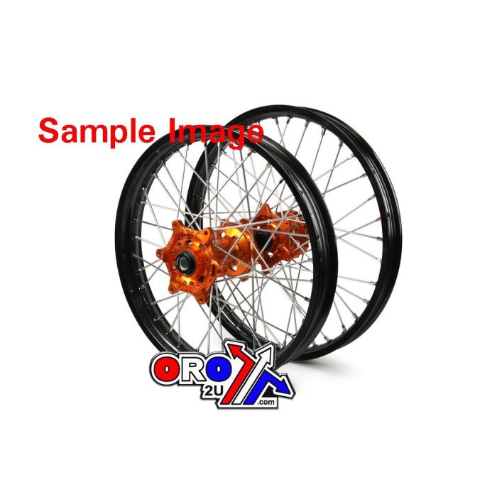 18X215 Hjul Ktm Bk/Oe Dna Fälg Svart  Hub Orange