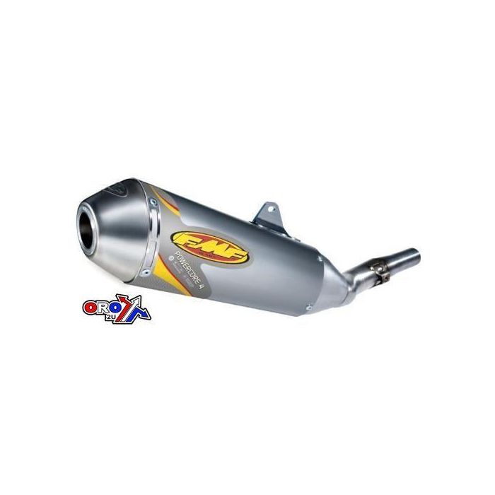 10 Rmx450Z Pc Ti Muffler Nat Fmf 043270 Powercore Natural