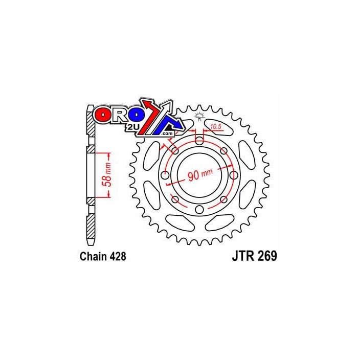 Bakre Kedjet Jtr269.49 Jt 428