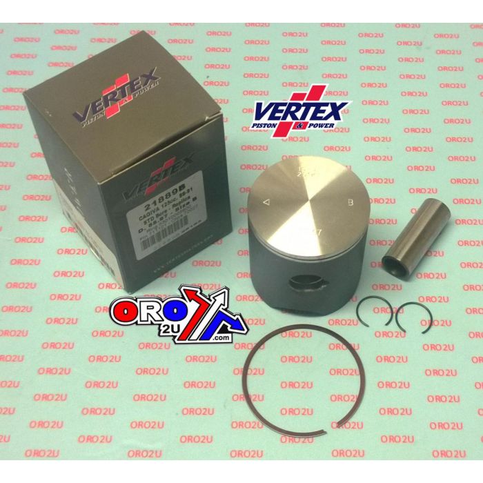 Kolvkit Vertex B 56 Cagiva Cross 125 88-91 Vertex 21889B Husky Cr/Wr 125 88-91