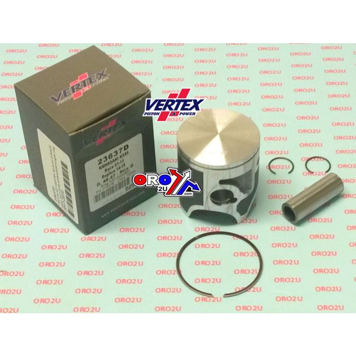 Piston Kit Vertex 48.5 D Kawasaki Kx 85 01-22 Vertex 23637D Race Enkelring