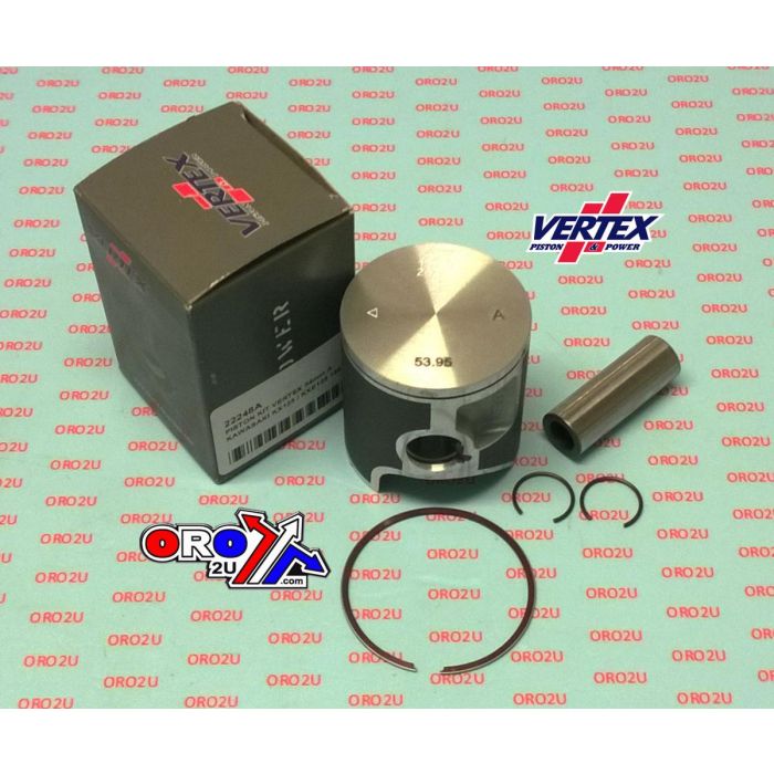 Kolvkit Vertex 54 B Kawasaki Kx/Kxe 125 92-93 Vertex 22248B