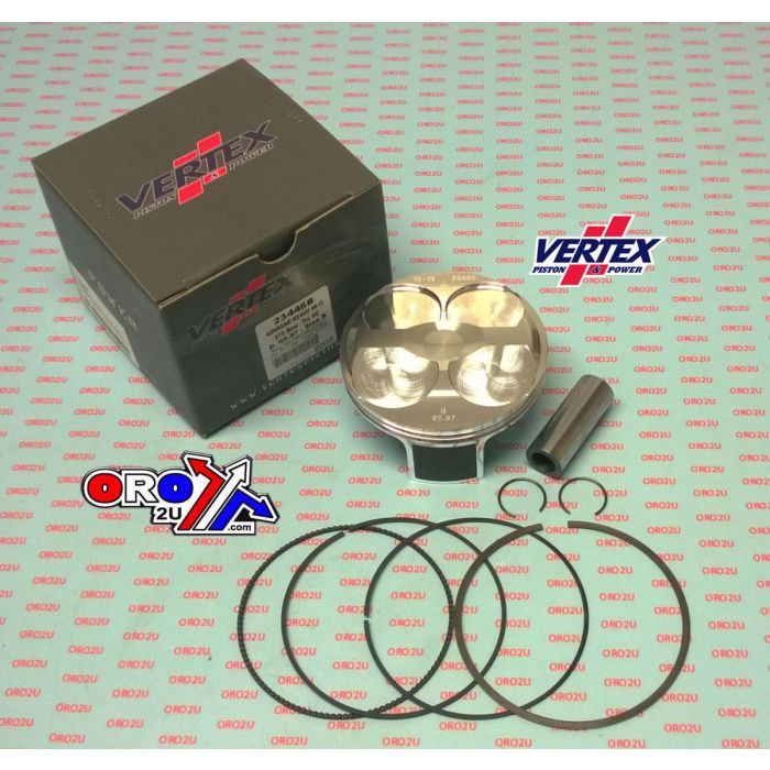 Piston Kit Vertex 96.0 A Hc Kawasaki Kx 450 09-12 Vertex 23446A Hc Compr 132:1