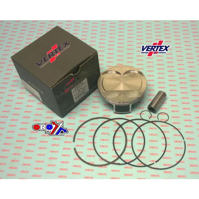 Piston Kit Vertex 98.0 A Kawasaki Kx 450 09-15 Vertex 24031A Os+2:00 Big Bore Compr 125:1