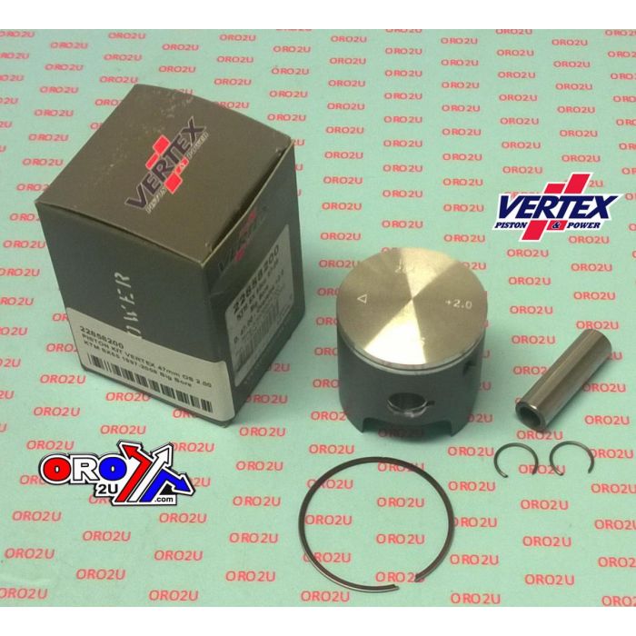 Kolvkit Vertex 47.0 Ktm Sx 65 97-08 Vertex 22858200 Os +2.00