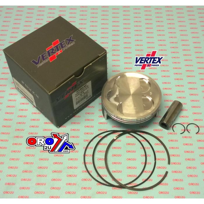 Piston Kit Vertex 98.0 B Yamaha Wr/Yz 450 03-15 Vertex 23404B Os +3.00 Big Bore Compr 125:1