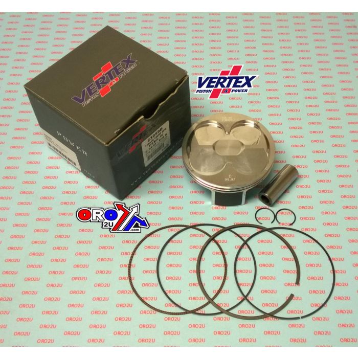 Kolvkit Vertex 97.0 A Hc Yamaha Wr/Yz 450 14-18 Vertex 23959A Hc Compr 135:1