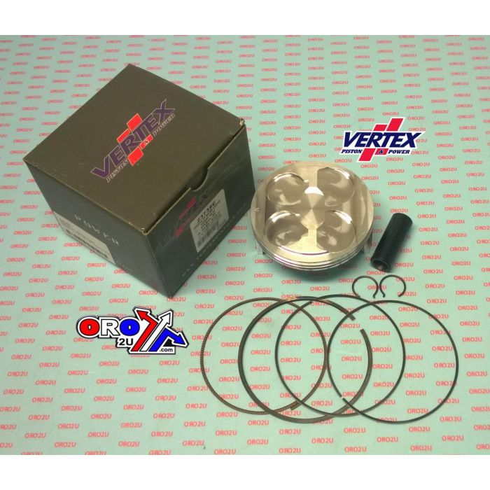 Piston Kit Vertex 97.0 A Gp Yamaha Yz 450 10-13 Vertex 23739A Hc Compr 136:1 Gp Racers Val