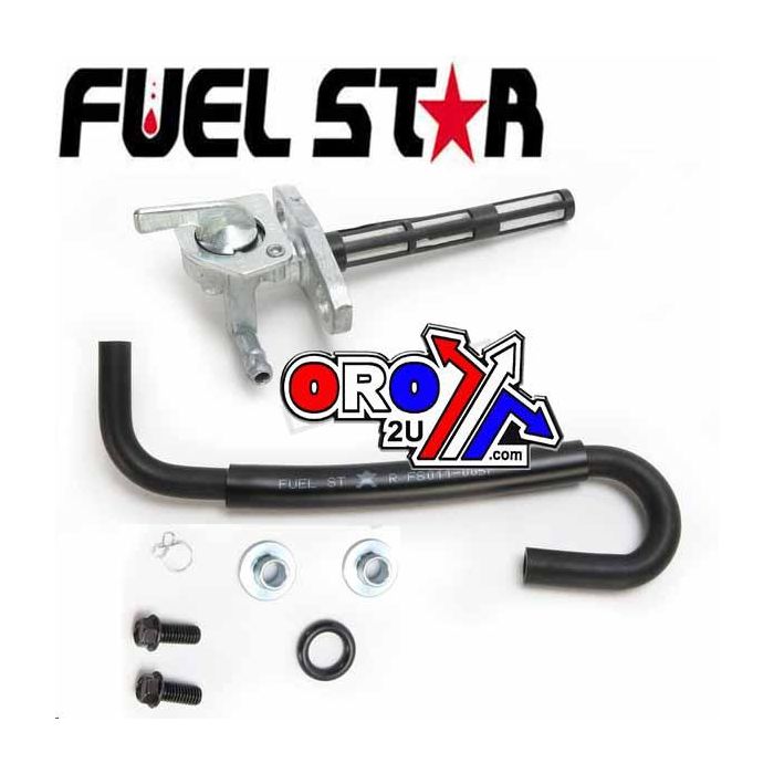 Bränsleventil Kit Crf70F Xr70R Fuel Star Fs101-0101 Honda Dirt Tejp / Petcock / Clips / Rör / Bultar