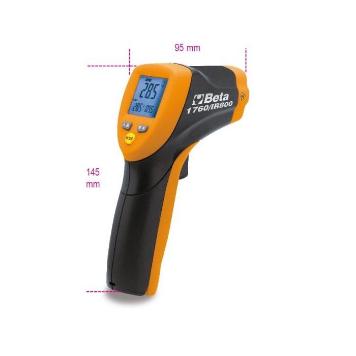 Digital Infraröd Termometer 1760/Ir800 Beta-Verktyg