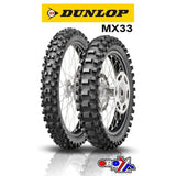 70/100-17 40M Tt Geomax Mx33 F Dunlop 636105