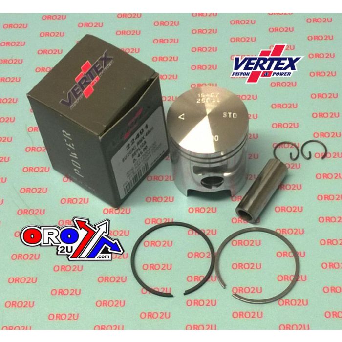 Kolvkit Vertex 42.25 Suzuki Rmx 5M Katana 50Cc Vertex 22491125 Os +1.25