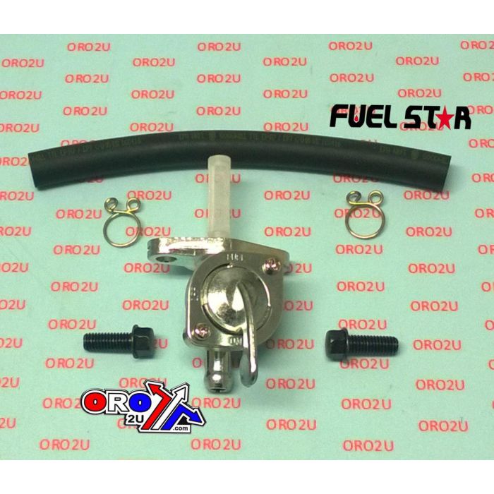 Bränsleventil Kit Rm125 Rm250 01-04 Fuel Star Fs101-0146 Suzuki Dirt Tejp / Petcock / Clips / Rör / Bultar