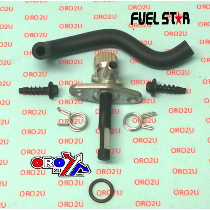 Bränsleventil Kit Ktm 65 09-15 Fuel Star Fs101-0160 Dirt Tejp / Petcock / Clips / Rör / Bolter