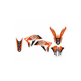 07-10 Sx/Sxf Ktm Dream 4 Decal Kit Blackbird 2527N