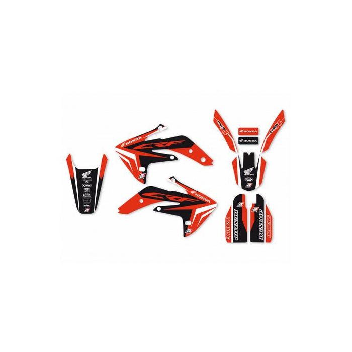 07-22 Crf150R Dream 4 Graphic Blackbird Decal Kit 2141N