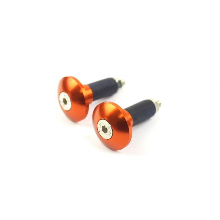 Bar Ends 12Mm Orange Set-2