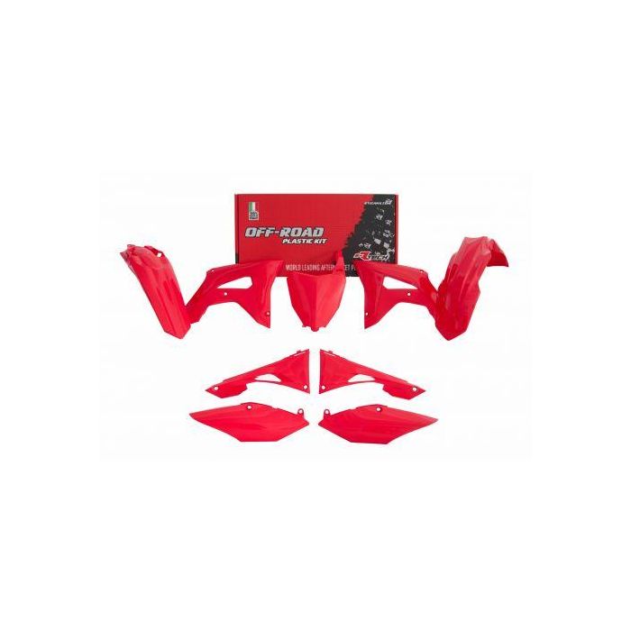 Plastkit Rd Crf250R 19-21 / Crf450R 19-20 Rtech Kit R-Kitcrf-Rs0-519 Röd