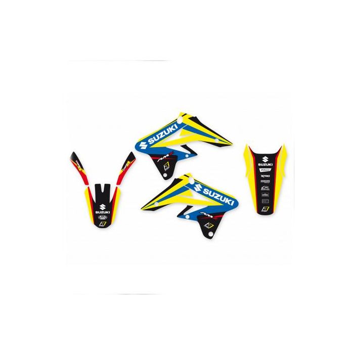 07-09 Rmz250 Dream 4 Graphic Blackdird Decal Kit 2314N 50-223