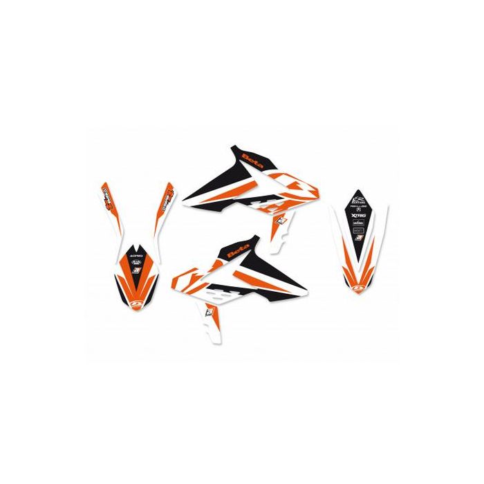 13-17 Beta Dream 4 Graphic Blackbird Decal Kit 2B03N