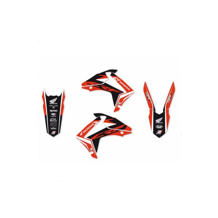 Crf250 Crf450 Dream 4 Graphic Blackbird 2145N Decal Kit Bb2145N