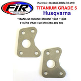 Titanium Mount 1985 / 1988 Front Par / Cr Wr 250 400 500 15-11-253-01 / 151125301 - Motorbultsatser - Titanium