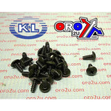 Oem Self Tapping Screws 4X10 (25Pk) Honda 33-8351 Black Pan 4X10 Tools Road 93903-24280