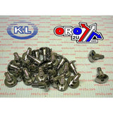 Oval Huvud Allen Bolt 6X20 Pack/25 Med Axel 33-8297 Vägverktyg 9139-06126 09139-06087