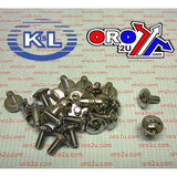 Krom Oval Head Phillips 6X12 Pack 25 Kawasak 33-7857 Tools Road