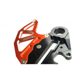 Ktm Husq Bakre Disc Guard Fir Asrdg-04 Orange W/Caliper Mount 78913975144