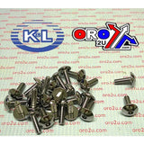 Krom Allen Ovalt Huvud 5X13 Pack/25 Yamaha 4Mm Key 33-7865 Vägverktyg