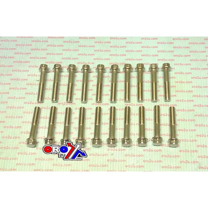 M8 X 45 Mm Flänsbolt Paket Med 20 10 Mm Hex