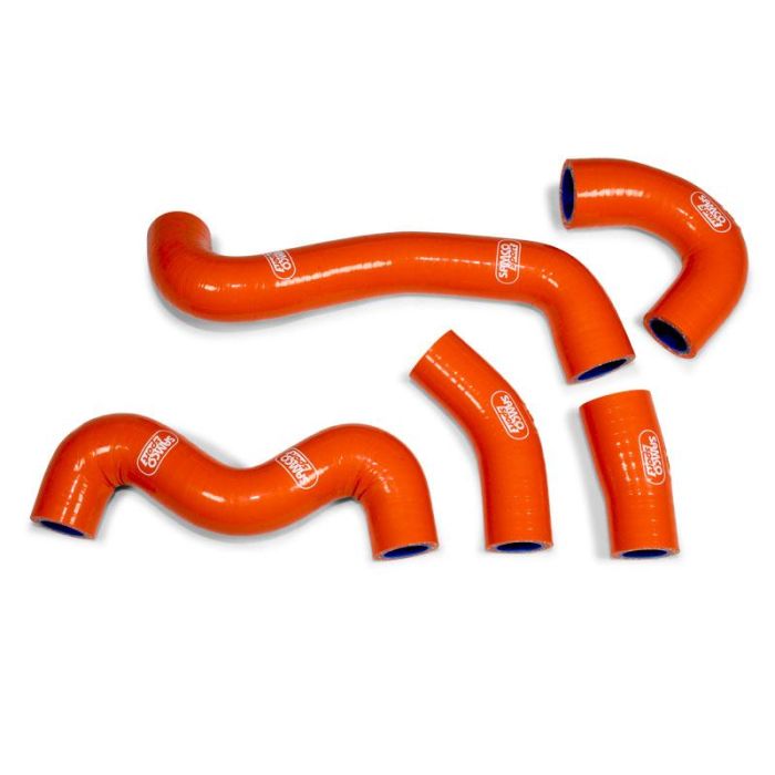 Samco Slang Kit Ktm Oem Design 5 Delar Kit Orange Ktm-103 Eller