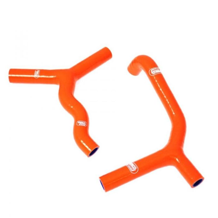 Samco Slang Kit Ktm 2 Delar Kit Orange Ktm-3 Eller