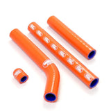 Samco Slangkit Ktm Termostat Bypass 4-Dels Kit Orange Ktm-49 Eller