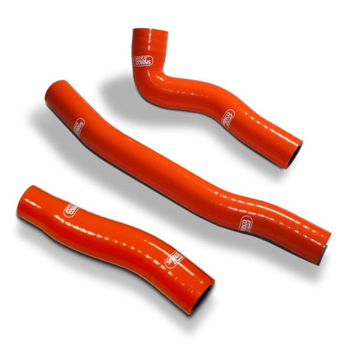 Samco Slangkit Ktm Termostatbypass 3-Delsset Orange Ktm-121 Eller