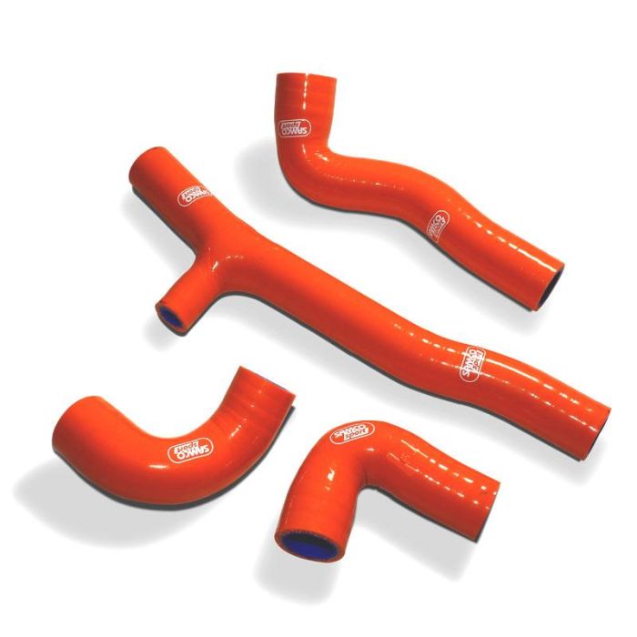 Samco Slang Kit Ktm Oem Design 4 Delar Kit Orange Ktm-120 Eller