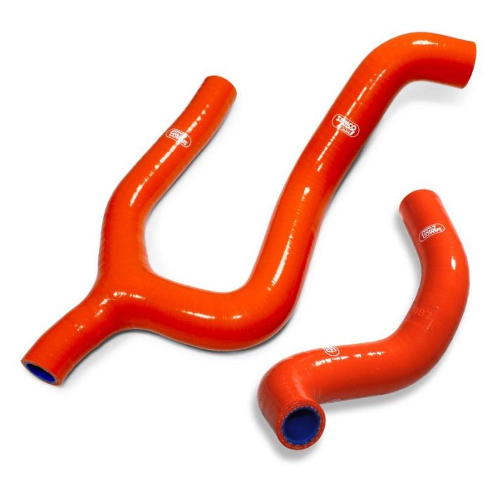 Samco Slangkit Ktm Termostat Bypass 2-Dels Kit Orange Y Piece Race Design Ktm-110 Eller