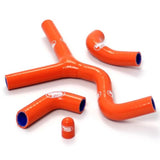 Samco Slangkit Ktm Termostat Bypass 4 Delar Sat Orange Ktm-46 Eller